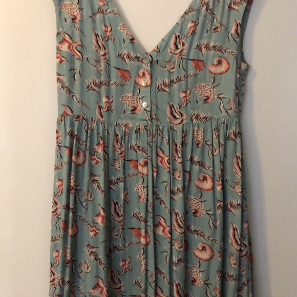 Gorgeous mint and salmon forever 21 dress - Picture 1 of 5